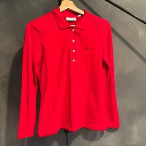 Lacoste Long Sleeve Polo